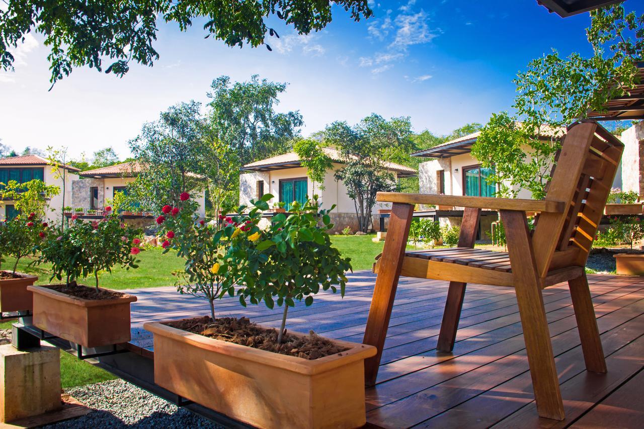 Mela Garden Retreat Cottage Muak Lek Esterno foto