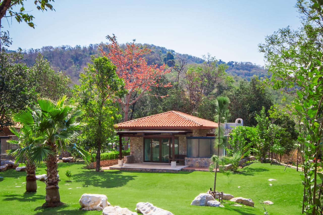 Mela Garden Retreat Cottage Muak Lek Esterno foto