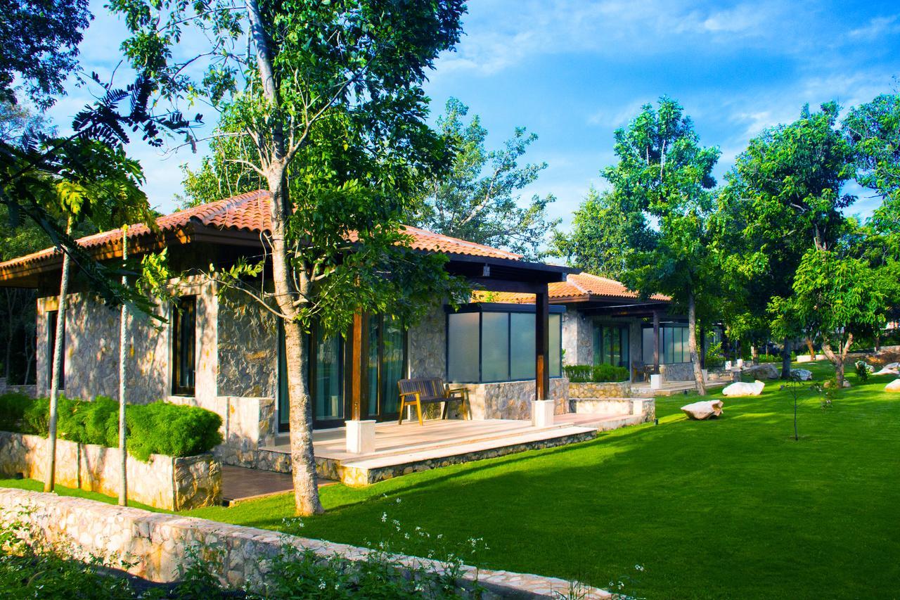 Mela Garden Retreat Cottage Muak Lek Esterno foto